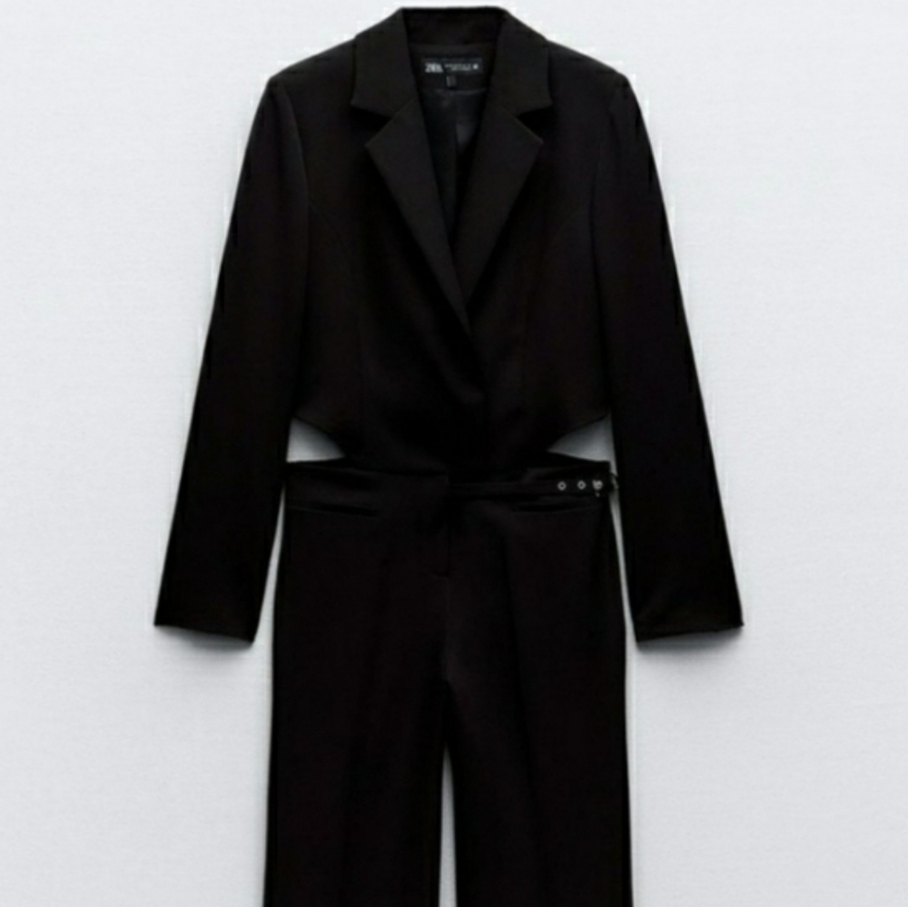 Zara Cut-out Blazer Jumpsuit